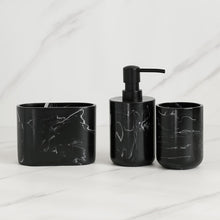 Load image into Gallery viewer, Bathroom Tumbler Set Imitate Marble Resin
