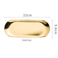 Load image into Gallery viewer, Luxury Gold or Silver Dispenser and Tray
