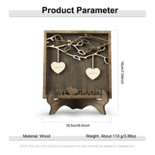 Load image into Gallery viewer, Personalized Family Names Frame Custom Wood
